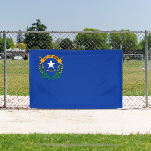 Vlag van de staat Nevada Spandoek (Insitu)