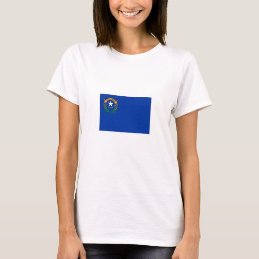 Vlag van de staat Nevada T-shirt (Voorkant)