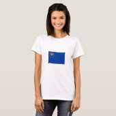 Vlag van de staat Nevada T-shirt (Voorkant volledig)