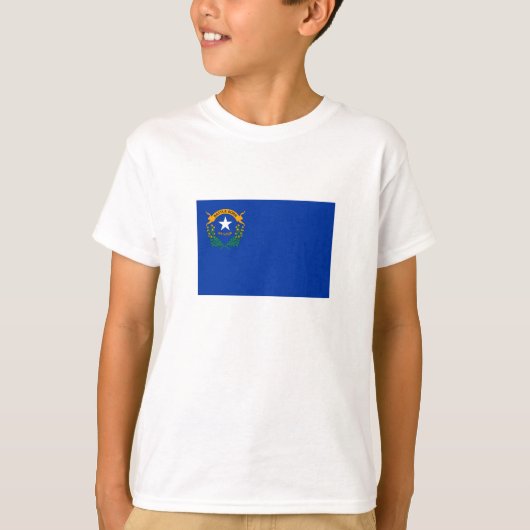 Vlag van de staat Nevada T-shirt (Voorkant)