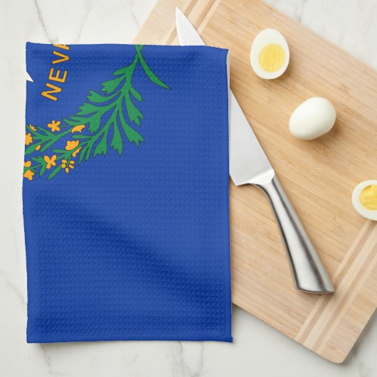 Vlag van de staat Nevada Theedoek (Quarter Fold)