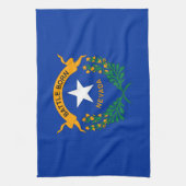 Vlag van de staat Nevada Theedoek (Verticaal)