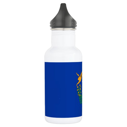 Vlag van de staat Nevada Waterfles (Links)