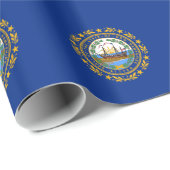 Vlag van de staat New Hampshire Cadeaupapier (Rol Hoek)