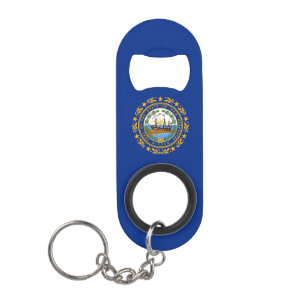 Vlag van de staat New Hampshire Mini Flessenopener