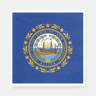 Vlag van de staat New Hampshire Servet