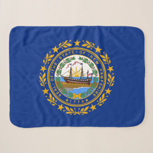 Vlag van de staat New Hampshire Sherpa Deken