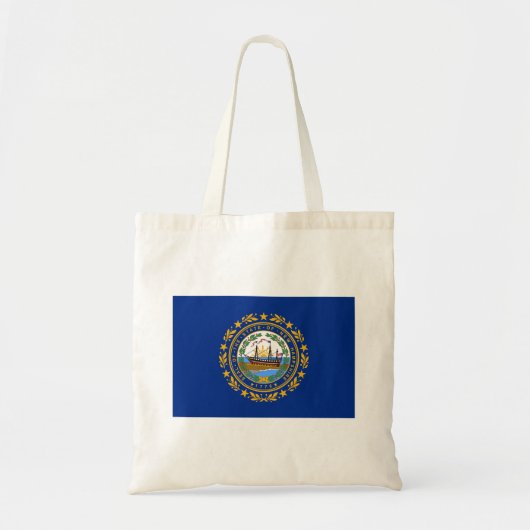 Vlag van de staat New Hampshire Tote Bag (Voorkant)