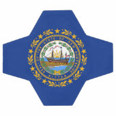 Vlag van de staat New Hampshire Voetbal (Enkel)