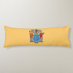 Vlag van de staat New Jersey Lichaamskussen