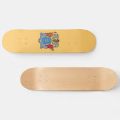 Vlag van de staat New Jersey Persoonlijk Skateboard (Horizontaal)