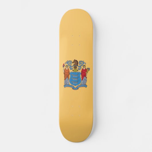 Vlag van de staat New Jersey Persoonlijk Skateboard (Voorkant)