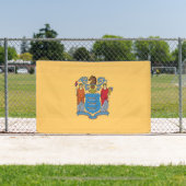 Vlag van de staat New Jersey Spandoek (Insitu)