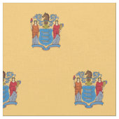 Vlag van de staat New Jersey Stof (Close Up)