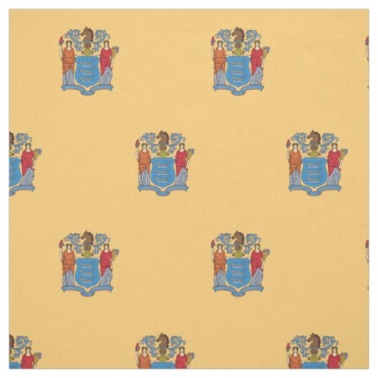 Vlag van de staat New Jersey Stof (Swatch)
