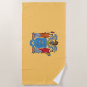 Vlag van de staat New Jersey Strandlaken (Voorkant)