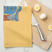 Vlag van de staat New Jersey Theedoek (Quarter Fold)