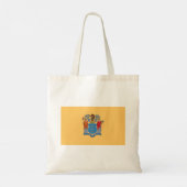 Vlag van de staat New Jersey Tote Bag (Achterkant)