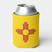 Vlag van de staat New Mexico Blikjeskoeler (Blikje Voorkant)