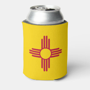 Vlag van de staat New Mexico Blikjeskoeler