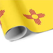 Vlag van de staat New Mexico Cadeaupapier (Rol Hoek)