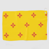 Vlag van de staat New Mexico Golfhanddoek (Horizontaal)