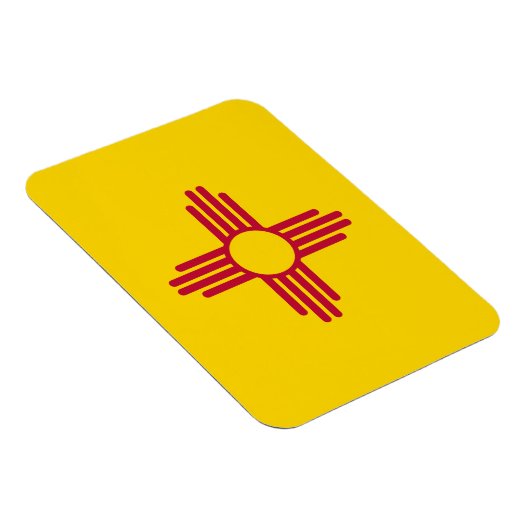 Vlag van de staat New Mexico Magneet (Rechterzijde)