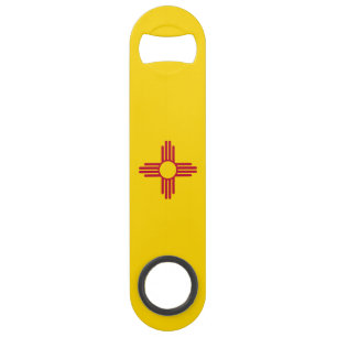 Vlag van de staat New Mexico Speed Flessenopener