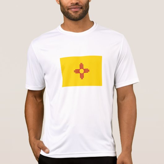 Vlag van de staat New Mexico T-shirt (Voorkant)
