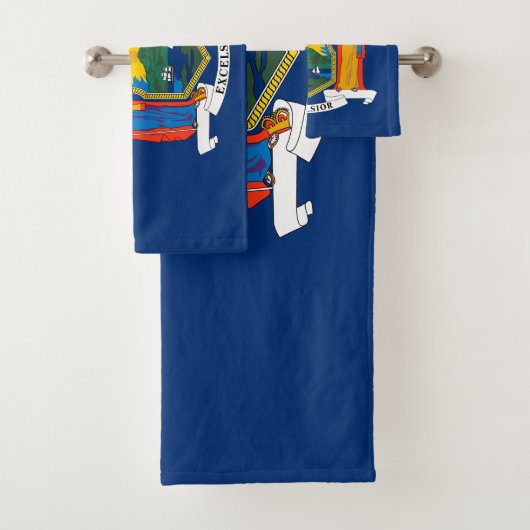 Vlag van de staat New York Bad Handdoek (Insitu)