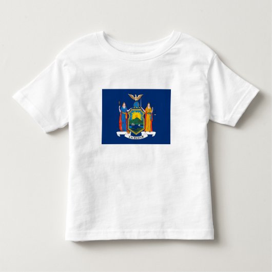 Vlag van de staat New York Kinder Shirts (Voorkant)