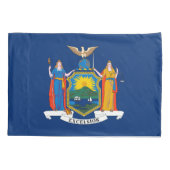 Vlag van de staat New York Kussensloop (Achterkant)