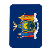Vlag van de staat New York Magneet (Verticaal)