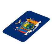 Vlag van de staat New York Magneet (Linkerzijde)