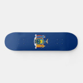 Vlag van de staat New York Persoonlijk Skateboard (Horizontaal)