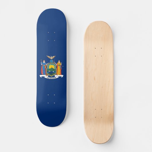 Vlag van de staat New York Persoonlijk Skateboard (Voorkant)
