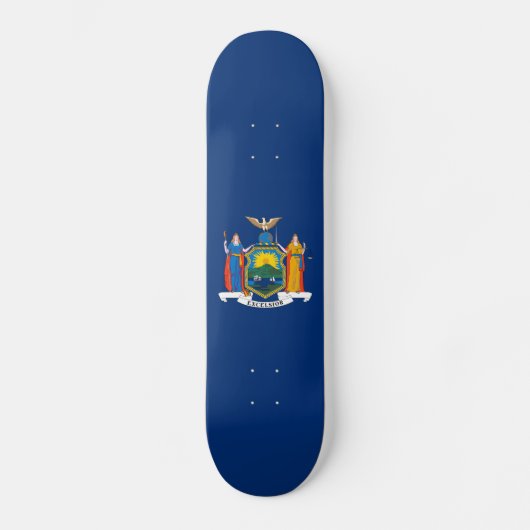 Vlag van de staat New York Persoonlijk Skateboard (Voorkant)