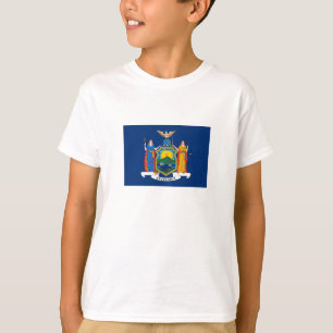 Vlag van de staat New York T-shirt