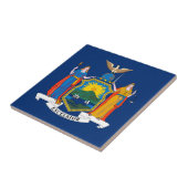 Vlag van de staat New York Tegeltje (Zijkant)