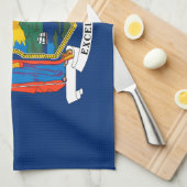 Vlag van de staat New York Theedoek (Quarter Fold)