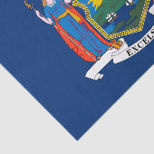 Vlag van de staat New York Tissuepapier (Detail)