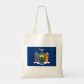 Vlag van de staat New York Tote Bag (Achterkant)