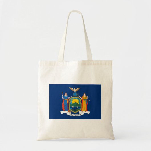 Vlag van de staat New York Tote Bag (Voorkant)