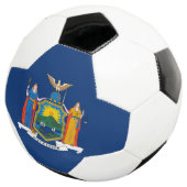 Vlag van de staat New York Voetbal (Drie kwart)