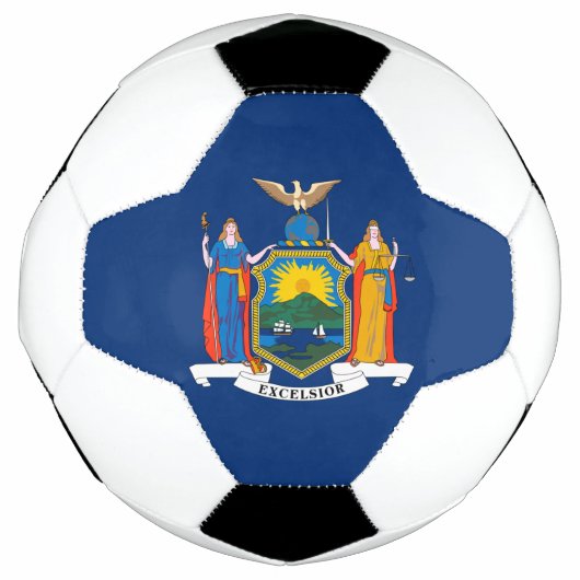 Vlag van de staat New York Voetbal (Voorkant)