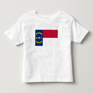 vlag van de staat North Carolina Kinder Shirts