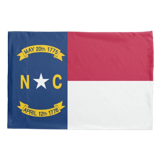 vlag van de staat North Carolina Kussensloop (Achterkant)