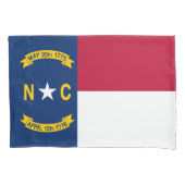 vlag van de staat North Carolina Kussensloop (Voorkant)
