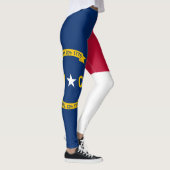 vlag van de staat North Carolina Leggings (Rechts)