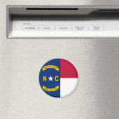 vlag van de staat North Carolina Magneet (Insitu (Vaatwasser))